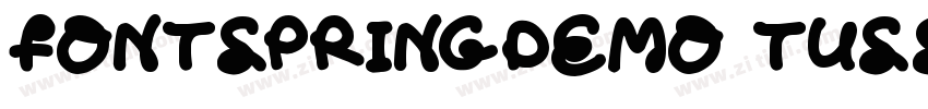 FONTSPRINGDEMO Tussi字体转换
